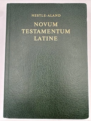 Novum Testamentum Latine 1985 Nestle-Aland Latin New Testament Foto 1 de 4
