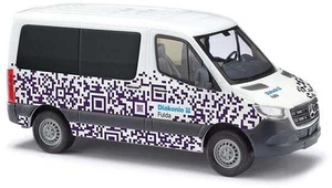 Busch 53458 scala HO 2018 MB Sprinter ambulanza tetto alto Diakonie Fulda - Foto 1 di 1