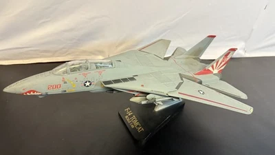 Detailed F-14 Tomcat 1:48 Scale Diecast Model w/ Stand AIR POWER by Toy Zone - Image 1 of 4