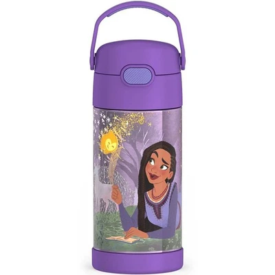 Termo 12 oz. Botella de agua de acero inoxidable aislada al vacío Funtainer para niños Foto 1 de 4