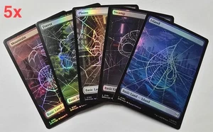 MTG Marvel's Spider-Man FOIL Land Bundle - 25x Fullart 50x Basic - Bild 1 von 4