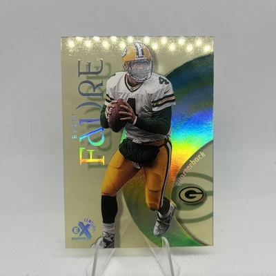 Tarjeta de acetato Brett Favre 1999 Fleer Skybox EX Century # 16 Foto 1 de 2