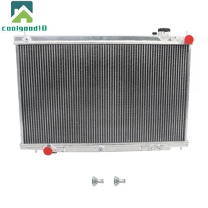 Radiador de aluminio de 2 filas para Infiniti Coupé 2003-2007 para sedán G35 2004-2006 - Imagen 1 de 13