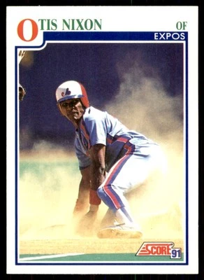 1991 Score Otis Nixon Montreal Expos #431 - Image 1 of 2
