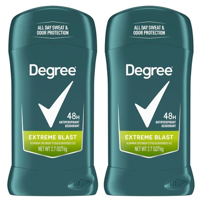 Degree Men Original Protection Antiperspirant Deodorant Extreme Blast Twin Pack - Image 1 of 4