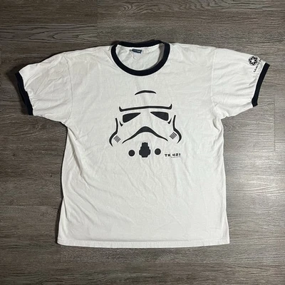 Camiseta De Colección Star Wars Stormtroopers Para Hombre Timbre Grande Películas Y2K Galácticas Foto 1 de 4