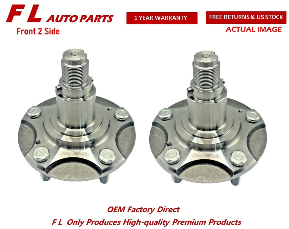 For Honda Acura NSX 1991-1999 2000 2001 2002 2003 2004 2005 Front Wheel Hub L&R - Image 1 of 4