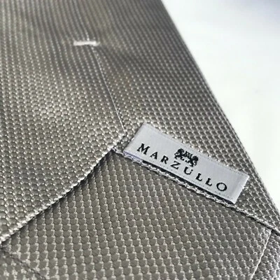 CRAVATTA UOMO 100% SETA MARCA MARZULLO - Immagine 1 di 4