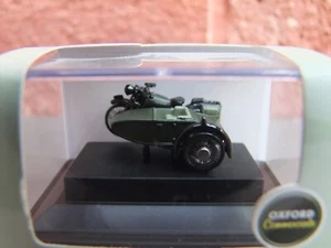 Oxford Diecast BSA Motorcycle & Sidecar 1/76 Scale - various available - Picture 1 of 3