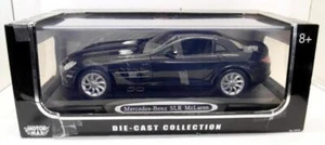 Motormax scala 1/12 pressofuso - 73014 Mercedes Benz McLaren SLR nero metallizzato - Foto 1 di 7