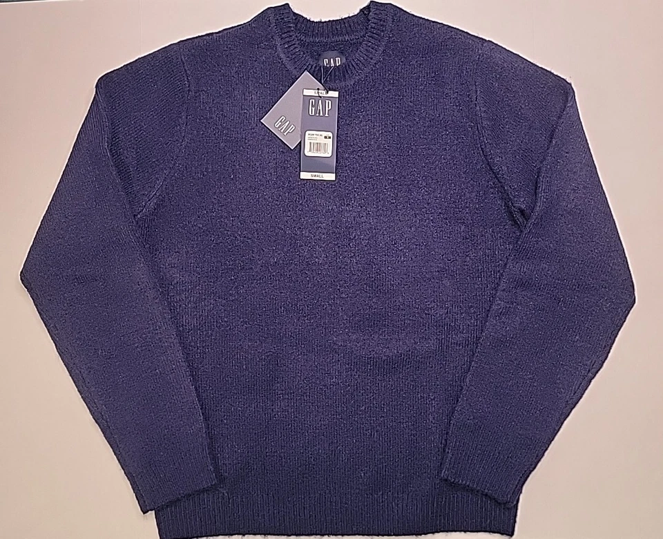 Gap Blue Sweater Soft Minimalist Y2K Streetwear Cozy Knit Core Style Small