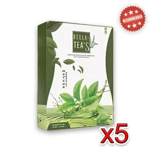 Té Verde Sin Azúcar Bajo Calorías Acelerar Metabolismo Slim Della 5 Caja X 5 sobres - Imagen 1 de 10