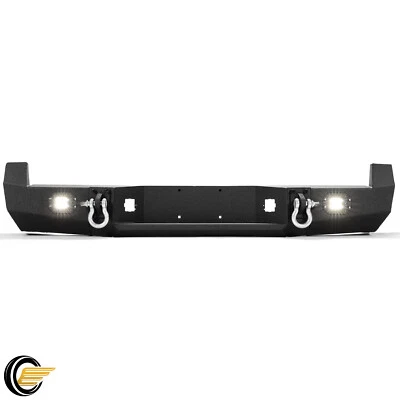 Rear Bumper Protector For 05-15 Tacoma Heavy Duty Steel w/Led Lights - Image 1 of 4