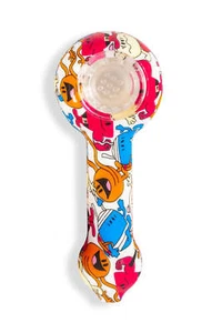 Dippin' Dots Anime Löffel SiliPli™ Silikon & Glas Rauchpfeife - Bild 1 von 2