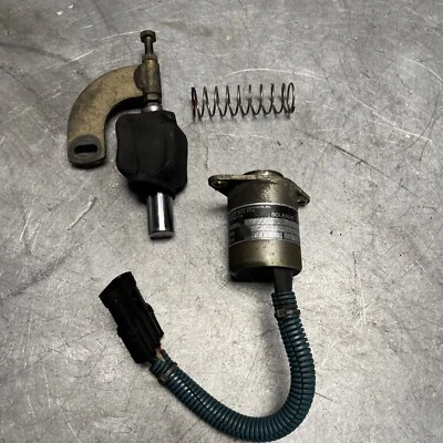 OEM GOOD USED KUBOTA DIESEL D662E FUEL SHUTOFF ASSEMBLY - Image 1 of 3