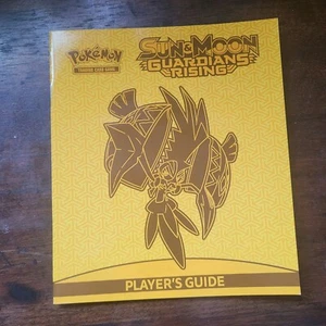 Pokémon Sun & Moon Trading Card Game Player’s Guide Booklet ONLY Guardian Rising - Picture 1 of 3