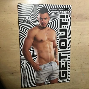 Get Out Mag JUAN PABLO MARTINEZ Dancer Bar Mixologist,YAMIL X Latin NYC,2025 Gay - Picture 1 of 20