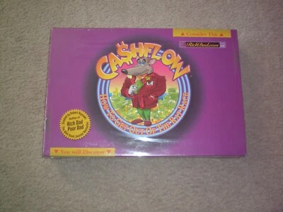 Juego de mesa Cashflow 101 de Richard Kiyosaki Rich Dad / Poor Dad - In Shrink Nuevo Foto 1 de 2