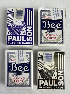 Vintage Casino Used Playing Cards Deck Lot 4 Decks Hard Rock Gold Coast Hilton  - Picture 1 of 2