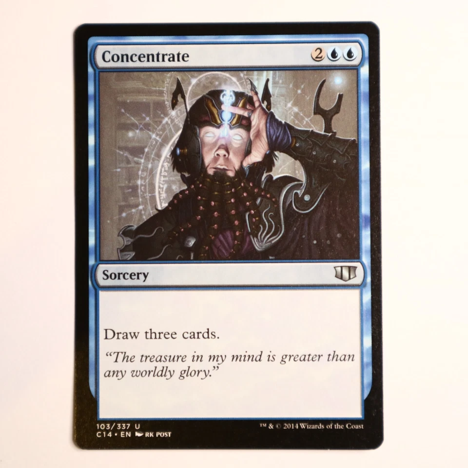 MTG Blue - Concentrate - 103 - Commander 2014 C14 - Sorcery - Image 1 of 1
