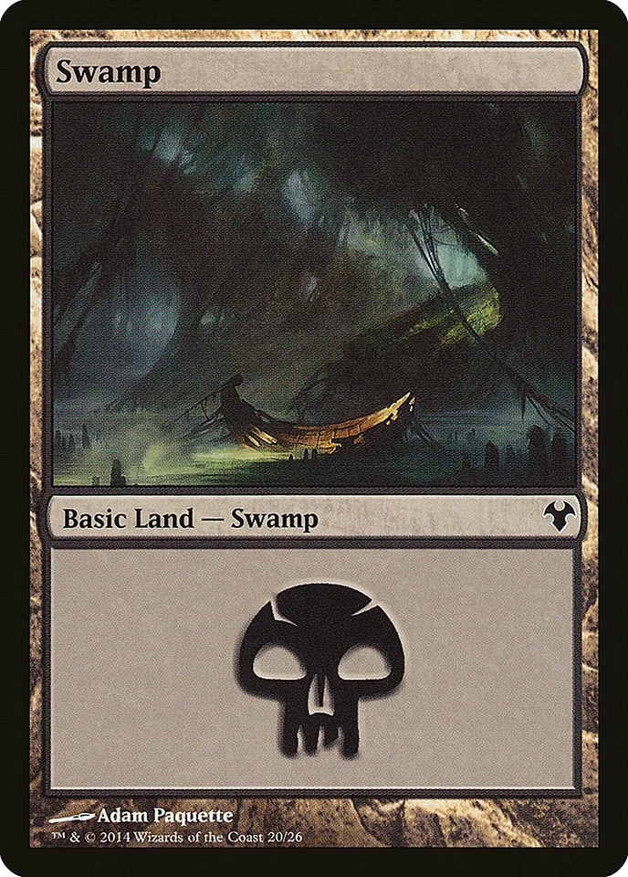Swamp Modern Event Deck 2014 NM Basic Land MAGIC THE GATHERING MTG CARD ABUGames - Image 1 of 1