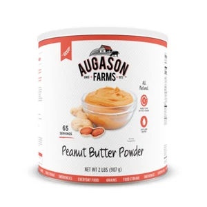 Augason Farms Peanut Butter Powder 2 Lbs No. 10 Can - Picture 1 of 11