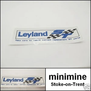 Classic Mini British Leyland ST Special Tuning Rocker Cover Sticker x1 austin GT - Picture 1 of 1