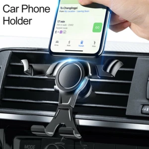 Universal Car Phone Holder Air Vent Mount Gravity Stand Cradle Mobile Phone - Picture 1 of 11