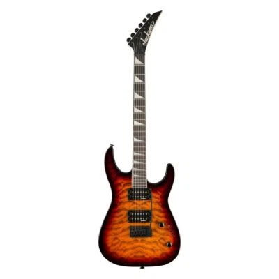 Jackson JS20 DKAQ 2PT Dinky 6 String Electric Guitar (Tobacco Burst) - Image 1 of 4