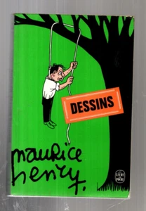 Maurice HENRY. Dessins. 40 années de dessins. Livre de Poche 1973 - Imagen 1 de 1