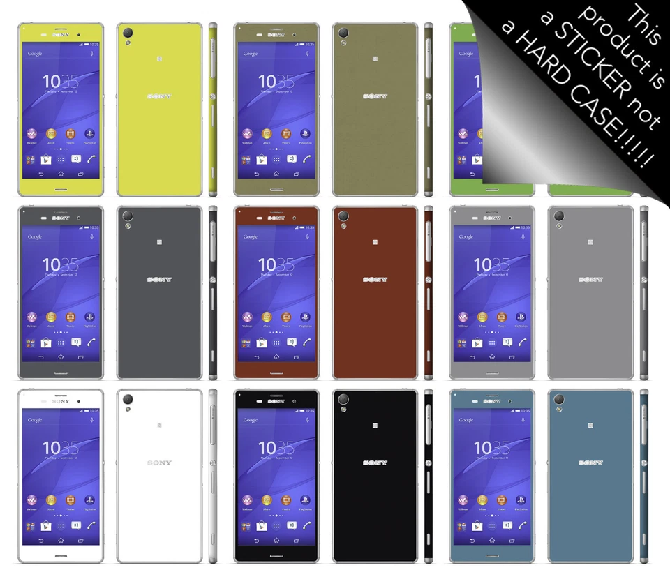 Funda protectora envolvente con efecto mate mate mate para SONY XPERIA Z3 y Z3 compacta Foto 1 de 1