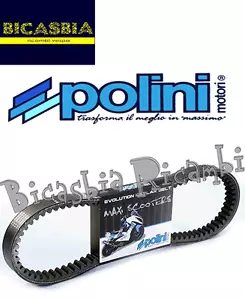7697 - CINGHIA VARIATORE POLINI PIAGGIO 125 3V LIBERTY - VESPA PRIMAVERA SPRINT - Imagen 1 de 1