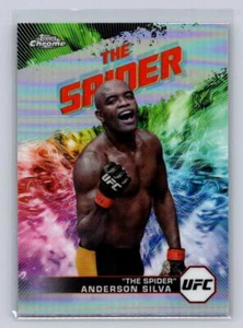 2024 Topps Cromo UFC #AKA-19 Anderson Siva "La Araña" -AKA - Refractor - Imagen 1 de 2