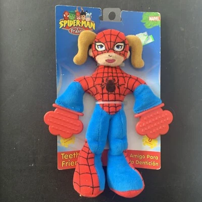 De colección Spider-Man & Friends Spider-Girl Teether Friends NUEVO 2003 Foto 1 de 4