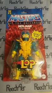MER-MAN New Masters of the Universe Origins Action Figure Ocean Warlord MOTU - Picture 1 of 2