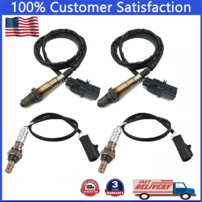 Sensor de oxígeno 4 piezas para Lincoln 3,7 L MKS 2009 2010 MKT 2010 aguas arriba + aguas abajo Foto 1 de 4