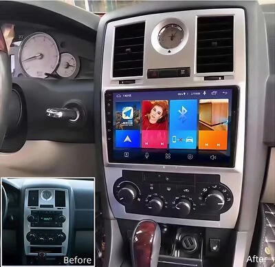  8G+256GB Autoradio Android 14 Carplay DAB+WIFI GPS Für Chrysler 300C 2004-2011 - Bild 1 von 4