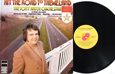 The Tony Hatch Orchestra–Hit The Road To Themeland LP Quadraphonic QUAD 1025 - Image 1 of 3