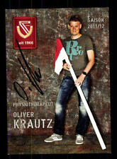 Oliver Krautz Autogrammkarte Energie Cottbus 2011-12 Original Sign+ A 147993