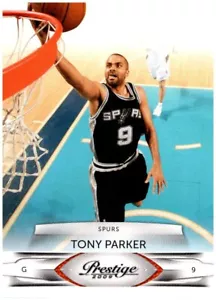 2009-10 Panini Prestige #94 Tony Parker - HOF FREE SHIPPING! - Picture 1 of 2