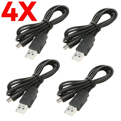 4X Cable de carga cargador USB para Nintendo 3DS XL, 3DS, 2DS, NDSi, DSi XL LL Foto 1 de 4