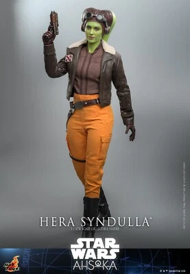¡Listo! Nueva figura de acción HotToys TMS113 1/6 Star Wars AHSOKA HERA SYNDULLA Foto 1 de 4