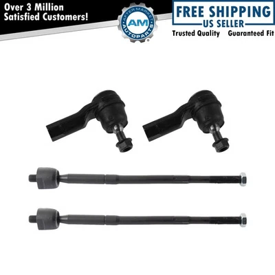 Juego de barras de amarre delanteras interiores y exteriores para Mitsubishi 11-19 Foto 1 de 4