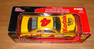 Nascar Sterling Marlin #4 Kodak 1996 Chevy Monte Carlo - Premier 1:18 Racing Cha - Image 1 of 4
