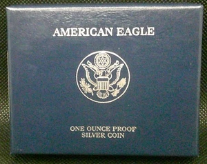 2008-W American Eagle 1 Ounce Silver Proof Coin - Picture 1 of 6