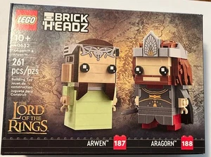 LEGO BRICKHEADZ: Aragorn & Arwen (40632) - Picture 1 of 3