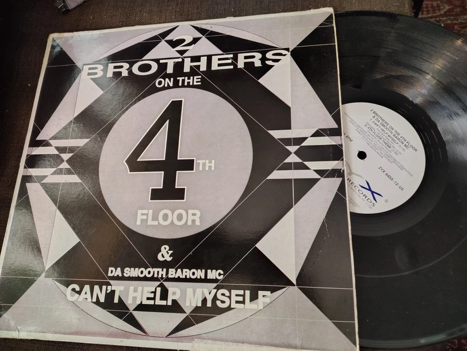 2 BROTHERS ON THE 4TH FLOOR & DA SMOOTH BARON MC Can't Help Myself 12" LP House - Image 1 of 1
