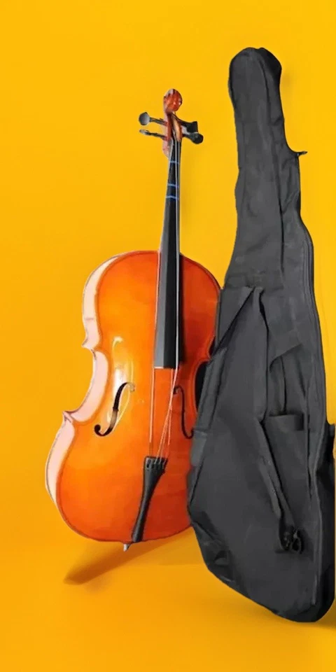 44.5" Cello w/ Black Carrying Case Used - Image 1 of 4
