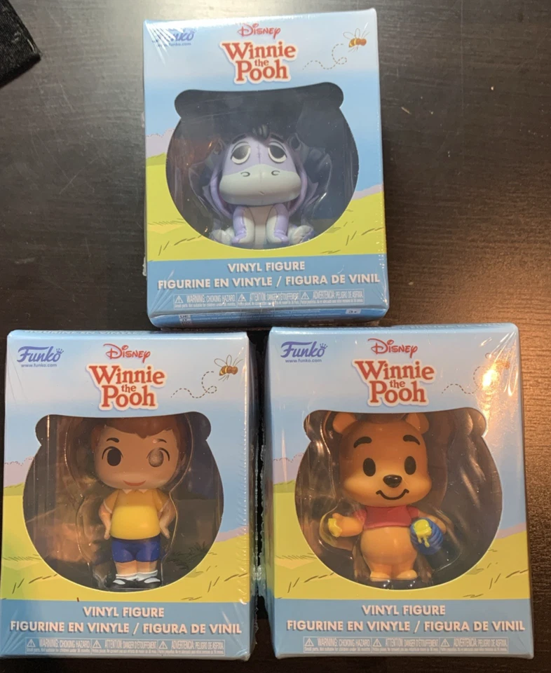12pc Funko Disney Winnie The Pooh Miniature Vinyl Figure Set-new