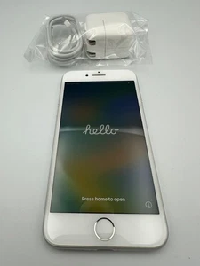 Apple iPhone 8 - 64 GB - White (Unlocked) One Year Warranty Very Nice! - Photo 1 sur 7